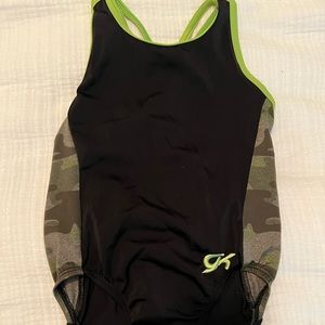 GK child M gymnastics leotard.